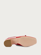 Slingback in vernice con cinturino - Papavero | FRAU