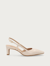 Slingback in pelle semilucida - Sasso | FRAU