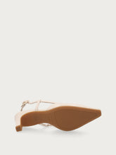 Slingback in pelle semilucida - Sasso | FRAU