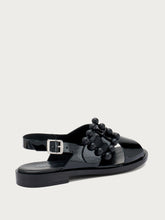 Sandalo in vernice - Nero | FRAU