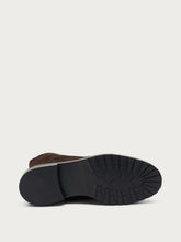 Suede combat boots - Chocolate | FRAU