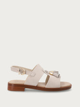Suede sandals with tassels - Syrup | FRAU