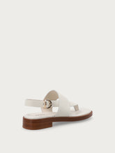 Leather thong sandals - Off White | FRAU