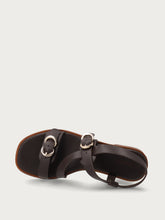 Sandali multi-strap in pelle - T.moro | FRAU