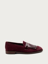 Elegant bi-material loafers - Ruby | FRAU