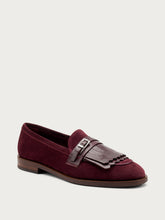 Elegant bi-material loafers - Ruby | FRAU