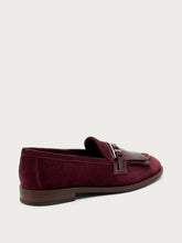 Elegant bi-material loafers - Ruby | FRAU