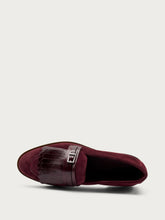Elegant bi-material loafers - Ruby | FRAU