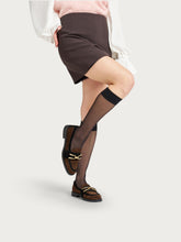 Suede loafers with clasp detail - Cocoa | FRAU