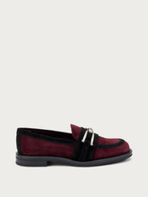 Suede loafers with clasp detail - Ruby | FRAU