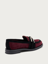 Suede loafers with clasp detail - Ruby | FRAU