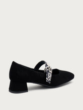 Pumps with contrasting strap - BLACKrock | FRAU