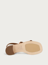 Multi-Strap-Sandalen aus Leder mit Blockabsatz - Leder | FRAU