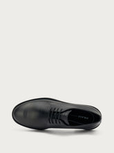 Klassischer Schnürschuh aus Leder - Schwarz | FRAU