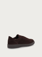 Slip-on uomo in pelle scamosciata testa di moro - Pepe | FRAU