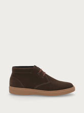 Polacchini casual uomo in pelle scamosciata marrone - Cacao/Orzo | FRAU