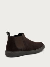 Men's casual dark brown suede Beatle boots - Pepper | FRAU