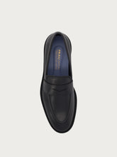 Men's elegant black calfskin loafers - Black | FRAU