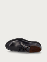 Scarpe Eleganti Oxford Uomo in Pelle Lucida blu - Blu | FRAU
