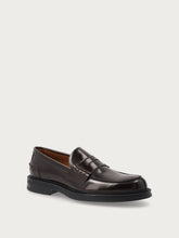 Mocassini college Uomo in Pelle abrasivata marrone - Mulberry | FRAU