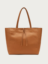 Leather tote bag - Caramel | FRAU