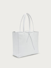 Leather tote bag - White | FRAU