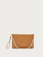 Pochette in pelle - Caramello | FRAU