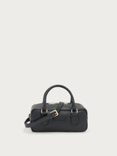 Leather Boston bag - Black | FRAU