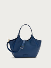 Mini shopper in pelle - Blu | FRAU