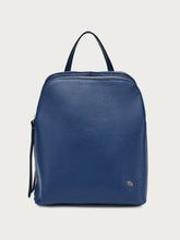 Zaino in pelle - Blu | FRAU