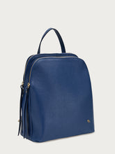 Zaino in pelle - Blu | FRAU