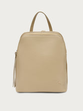 Rucksack aus Leder - Sand | FRAU