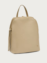Rucksack aus Leder - Sand | FRAU