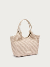 Raffia mini shopper - Cream | FRAU