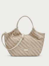 Raffia maxi shopper - Cream | FRAU