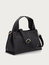 Handtasche aus weichem Leder - Schwarz | FRAU