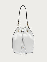 Rigid bucket bag - White | FRAU