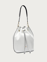 Rigid bucket bag - White | FRAU