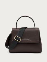 Handbag rigida con maniglia - Chocolat | FRAU