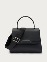 FRAU tumbled leather handbag - Black | FRAU