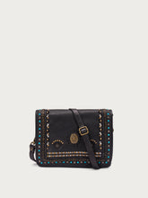 Leather boho bag - Black | FRAU