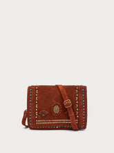 Suede boho bag - Cinnamon | FRAU