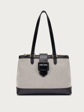 Tote FRAU aus Canvas - Schwarz | FRAU