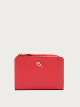 Medium tumbled leather purse - Red | FRAU