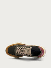 Cross Hybrid net sneakers - Tobacco | FRAU