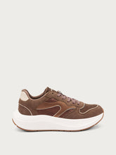 CrossHybrid velvet sneakers - Brown | FRAU