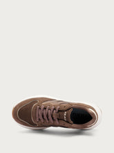 CrossHybrid velvet sneakers - Brown | FRAU