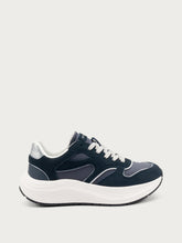 Cross Hybrid Nylon & Suede Sneakers - Blu | FRAU