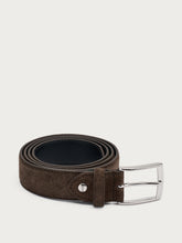 Suede belt - Dark Brown | FRAU