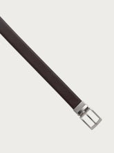 Elegant double-face belt - DARKBROWNblack | FRAU